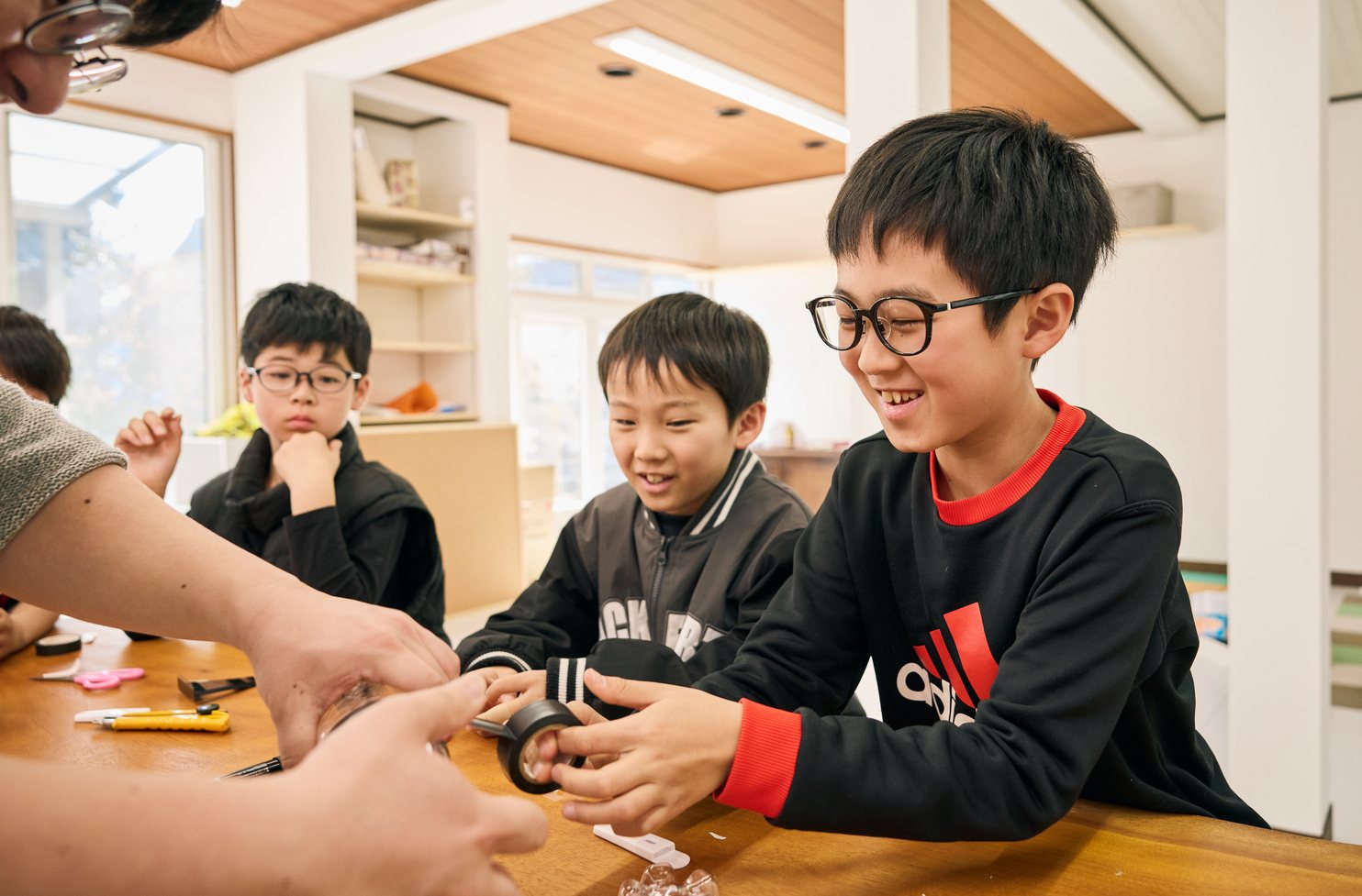 D-Schoolでの活動のようす